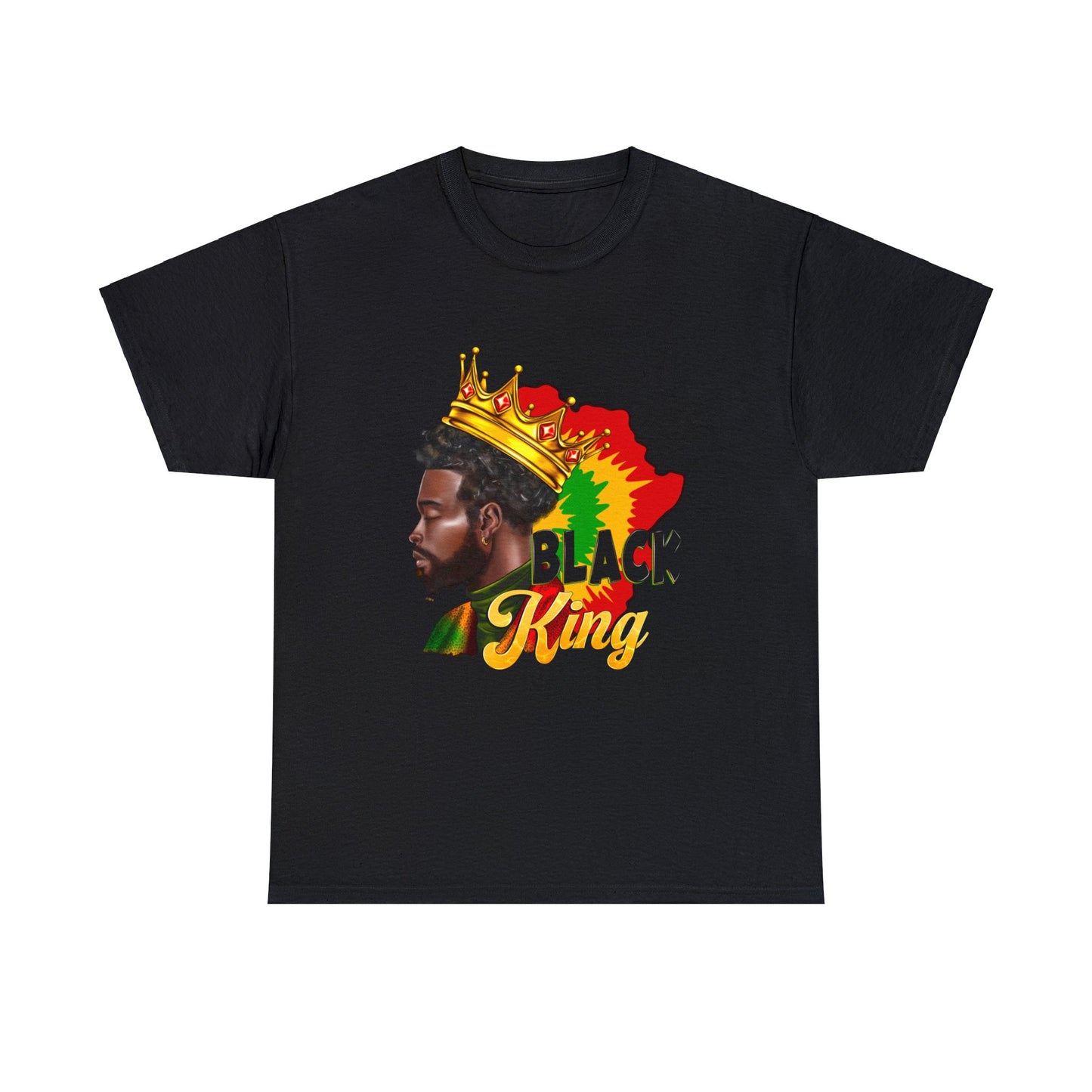 Black King Unisex Heavy Cotton Tee