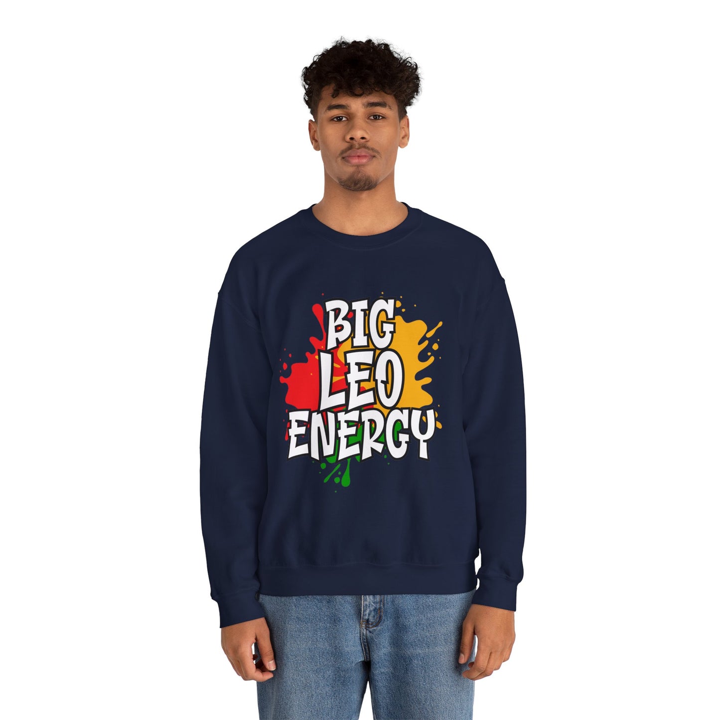 Leo Unisex Heavy Blend™ Crewneck Sweatshirt