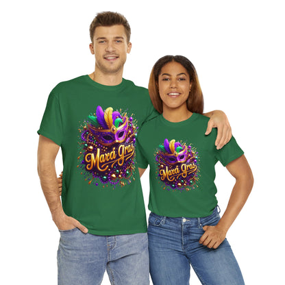 Mardi Gras 4 Unisex Heavy Cotton Tee