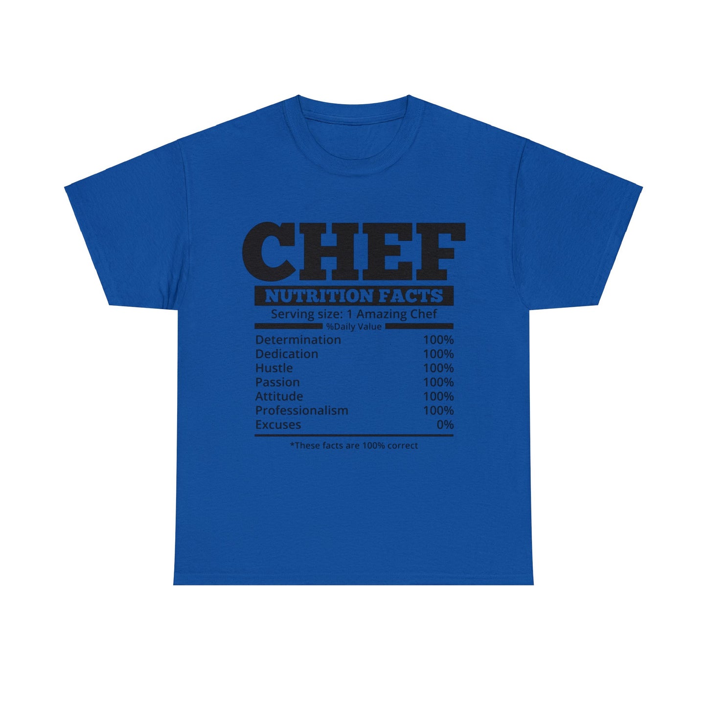 Chef Unisex Heavy Cotton Tee