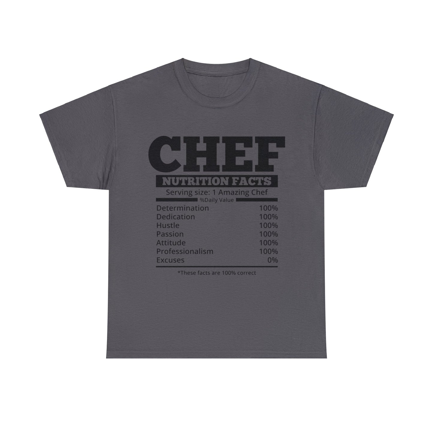 Chef Unisex Heavy Cotton Tee