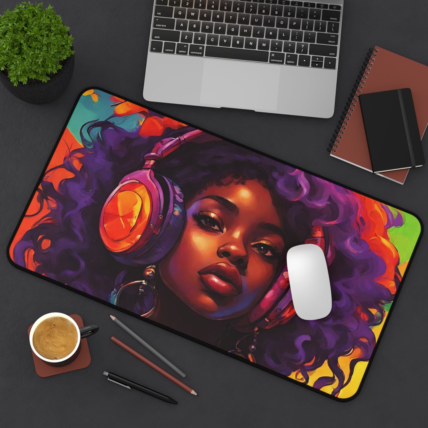 Musically Inclined Desk Mat