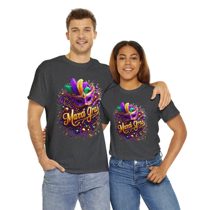 Mardi Gras 4 Unisex Heavy Cotton Tee