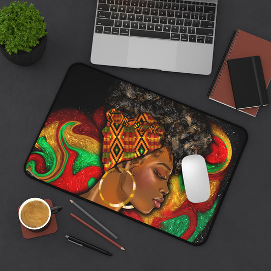 Black Queen Desk Mat