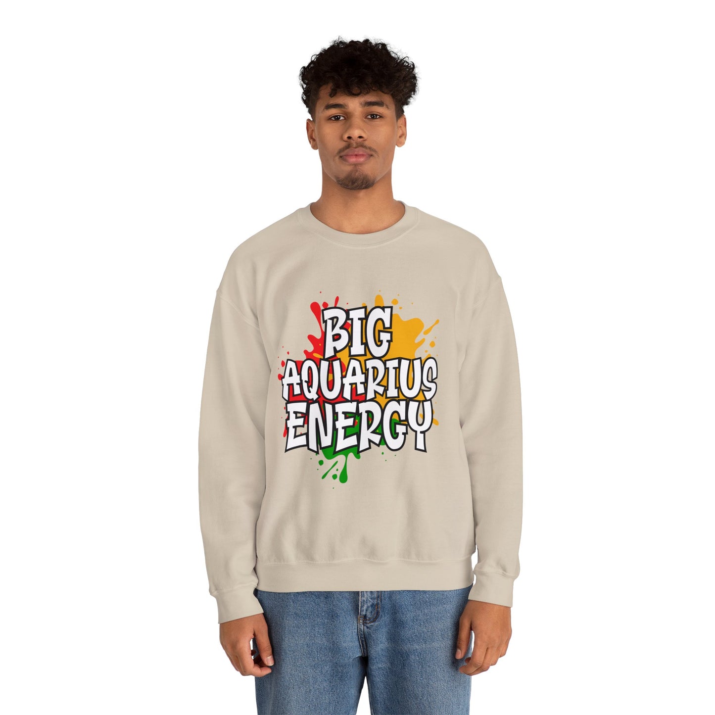 Aquarius Unisex Heavy Blend™ Crewneck Sweatshirt