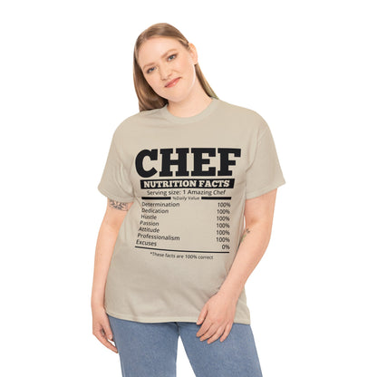 Chef Unisex Heavy Cotton Tee