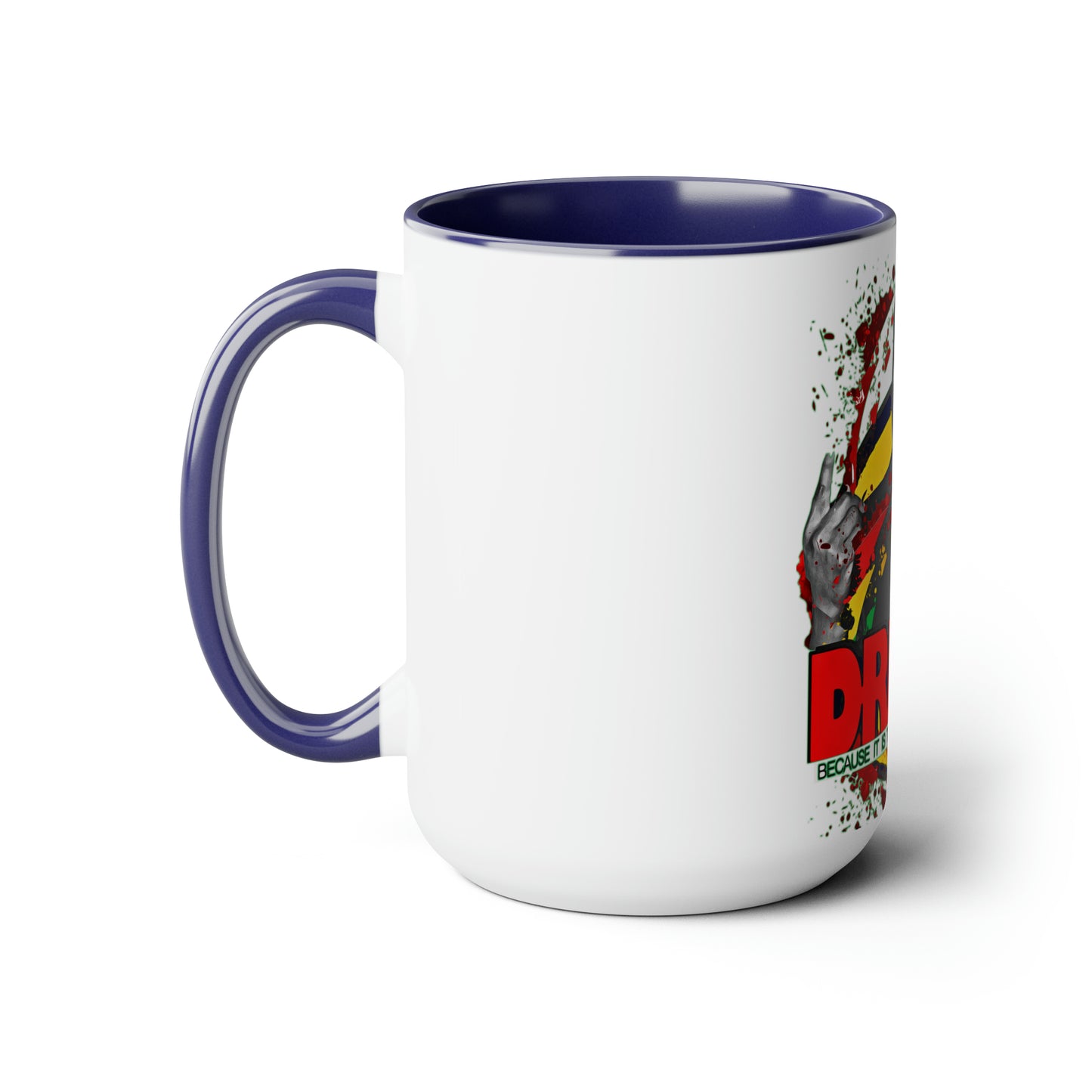 MLK Jr Two-Tone Coffee Mugs, 15oz