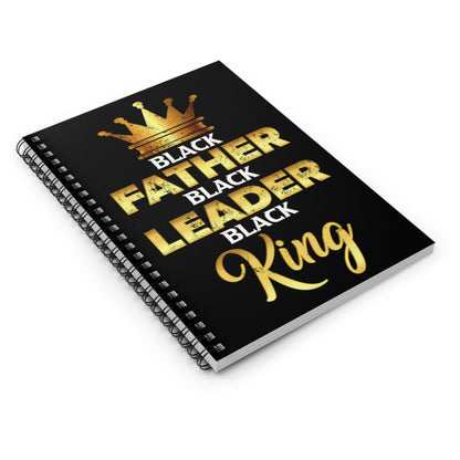 Father Leader King Spiral Mini Notebook - Ruled Line