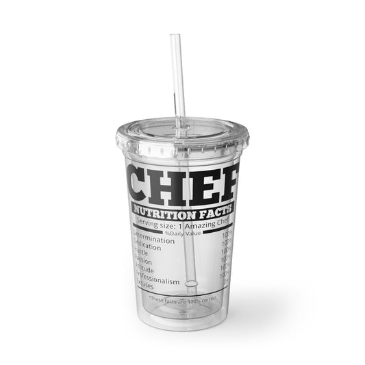 Chef Suave Acrylic Cup