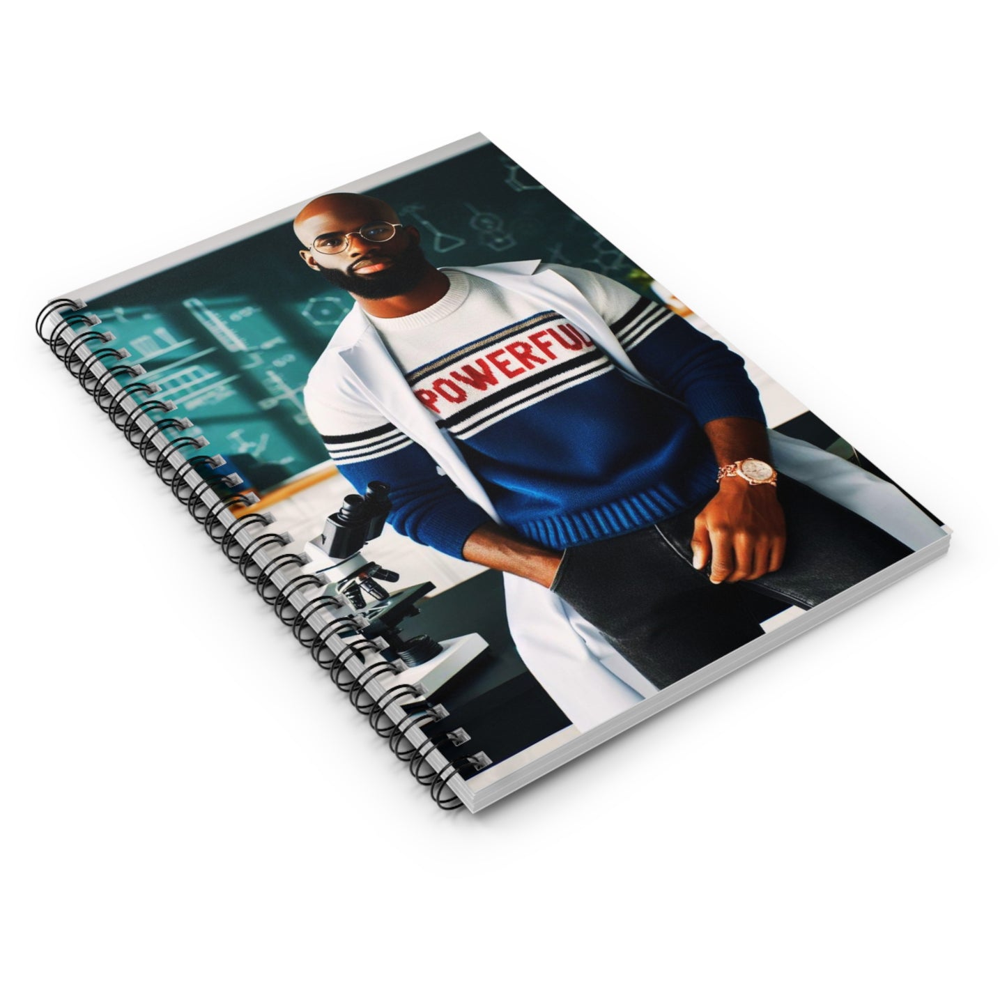 Powerful Spiral Mini Notebook - Ruled Line