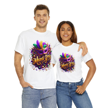 Mardi Gras 4 Unisex Heavy Cotton Tee