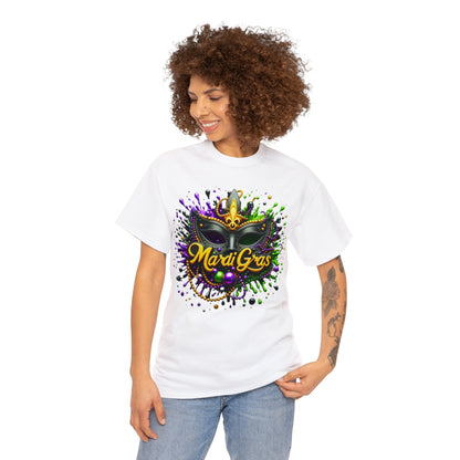 Mardi Gras 1 Unisex Heavy Cotton Tee