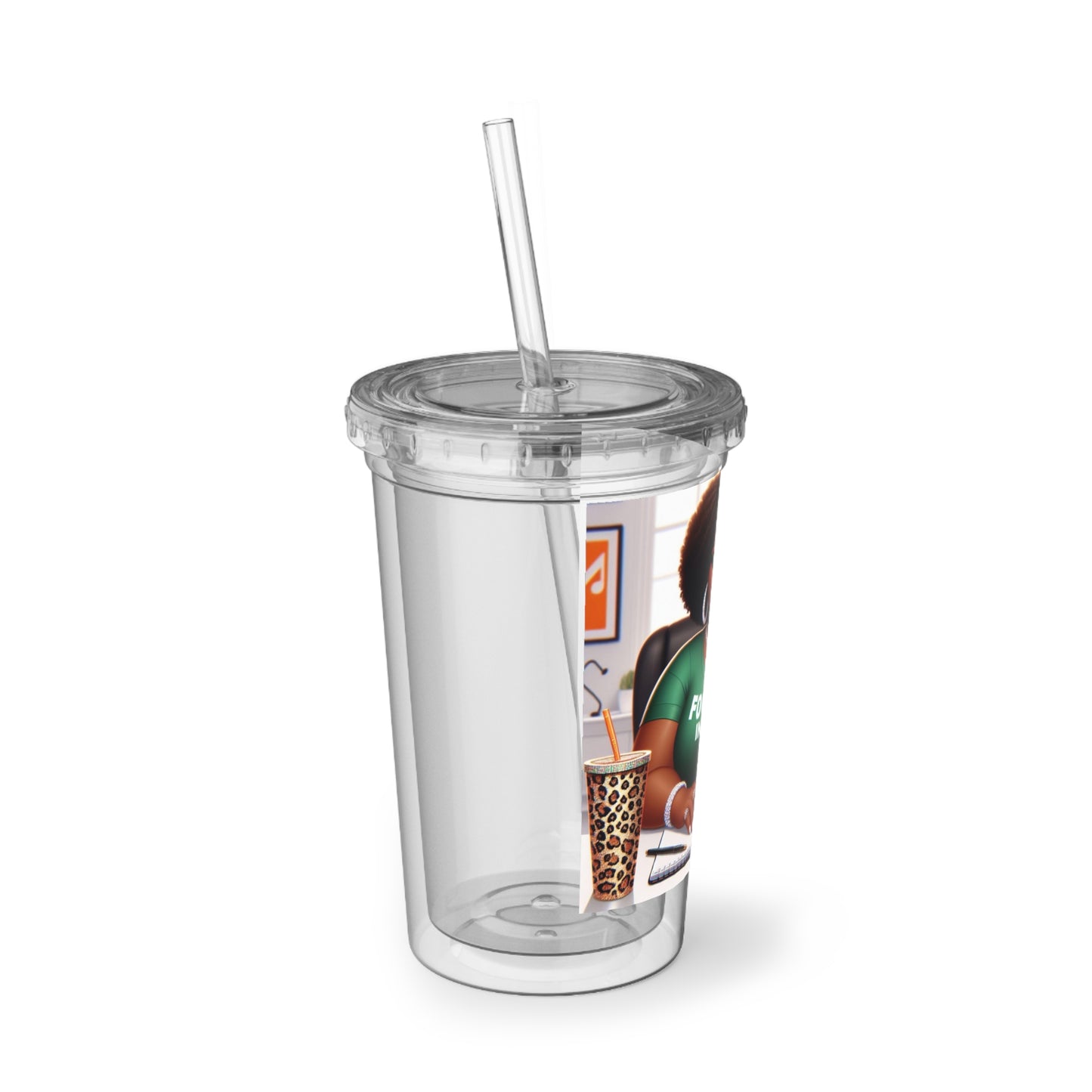 Focused in 2024 Suave Acrylic Cup