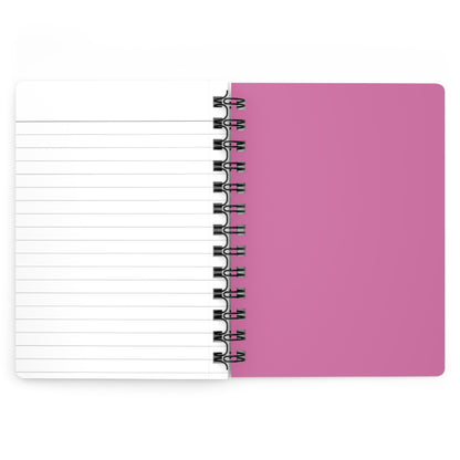 Teacher Life Spiral Bound Journal - Pink