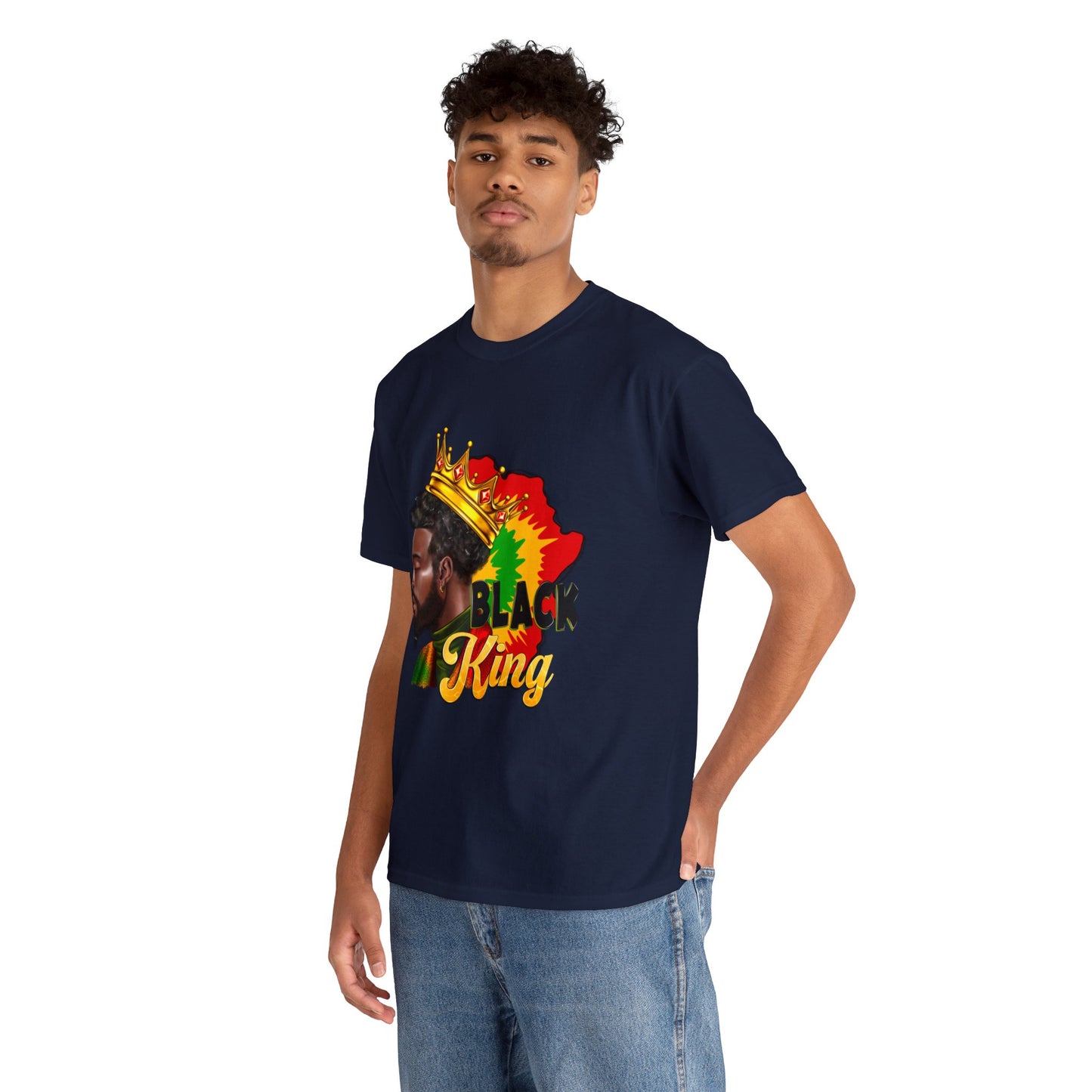 Black King Unisex Heavy Cotton Tee