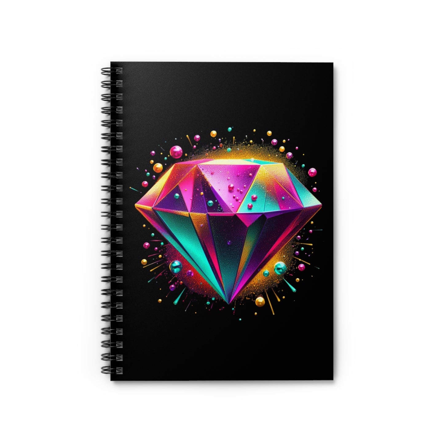 Shine Bright Spiral Mini Notebook - Ruled Line