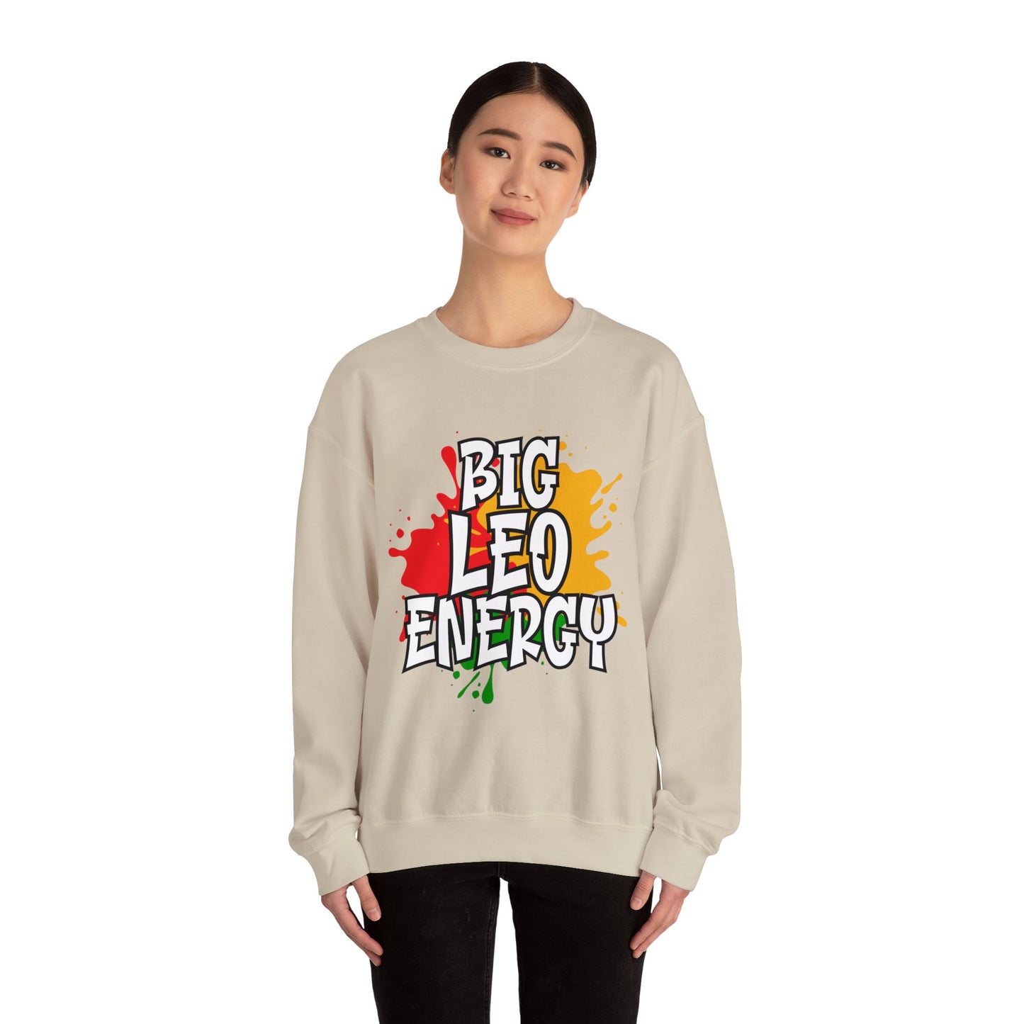 Leo Unisex Heavy Blend™ Crewneck Sweatshirt