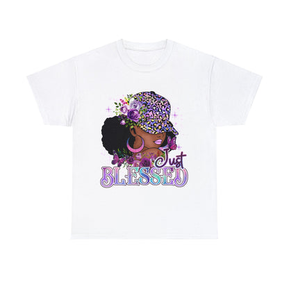 Just Blessed Unisex Heavy Cotton Tee