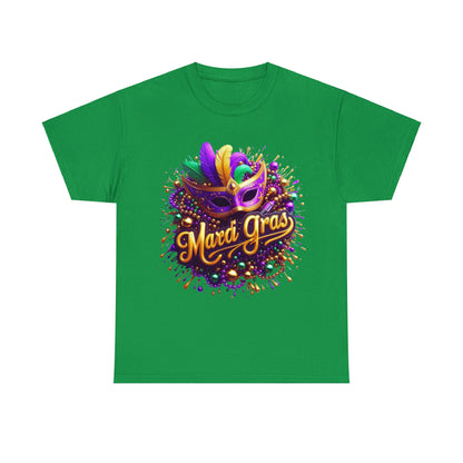 Mardi Gras 4 Unisex Heavy Cotton Tee