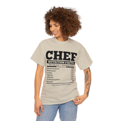 Chef Unisex Heavy Cotton Tee